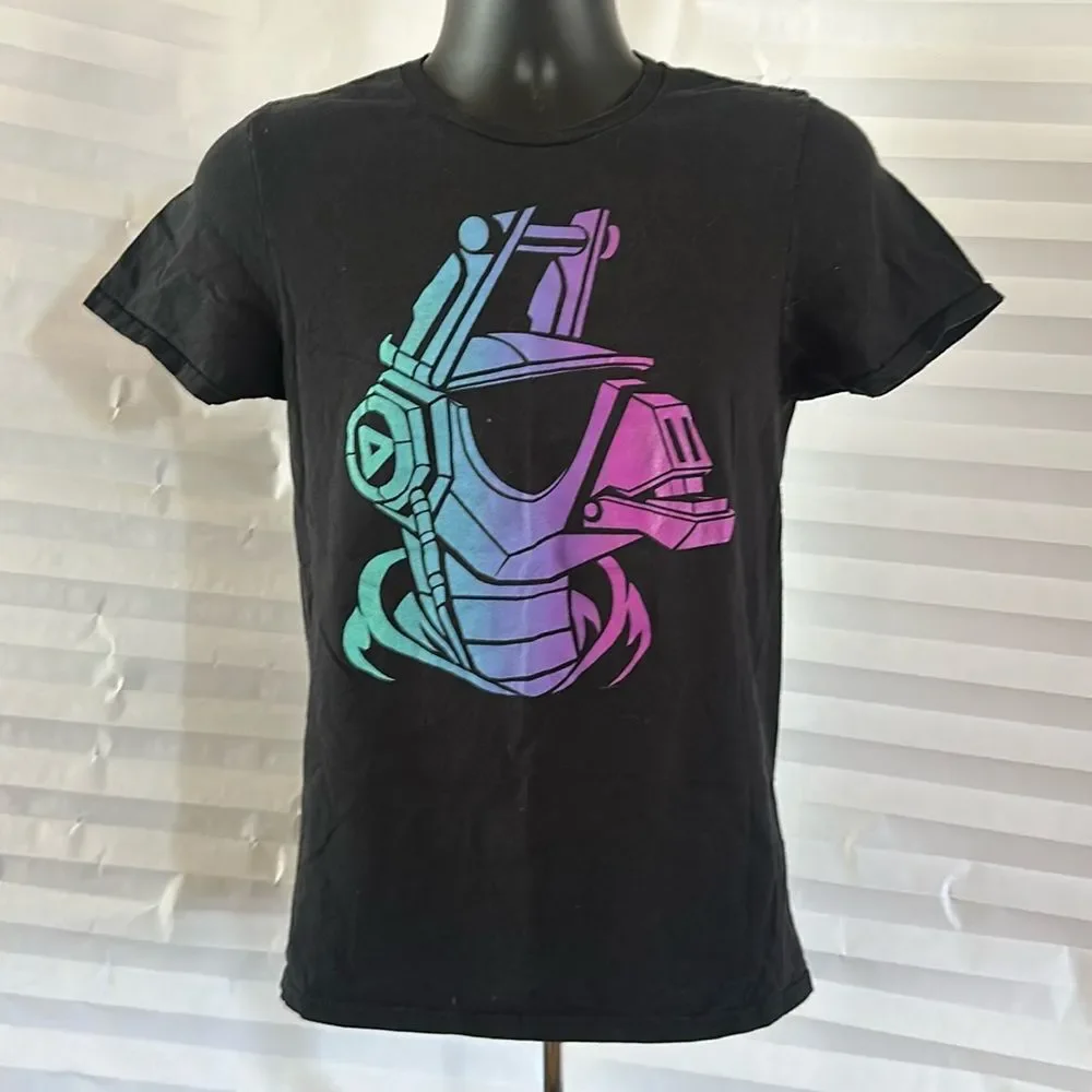 Fortnite Boys Black Short Sleeve T-Shirt Size Small – Gamer Graphic Tee